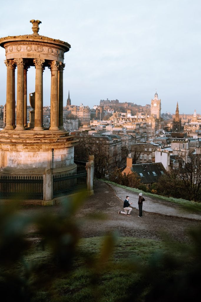 proposal photographer edinburgh