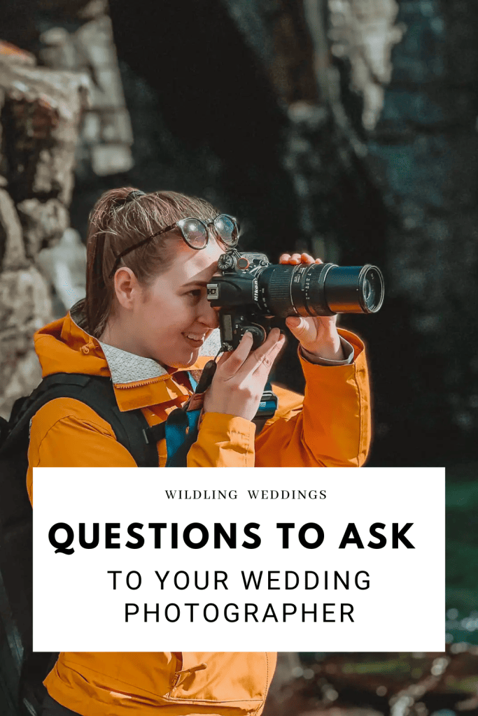 20 Questions to Ask Your Wedding Photographer