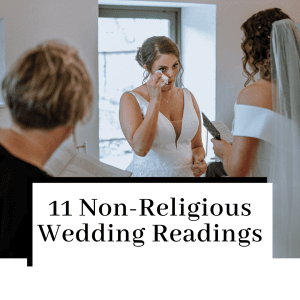 non-religious wedding readings featured image