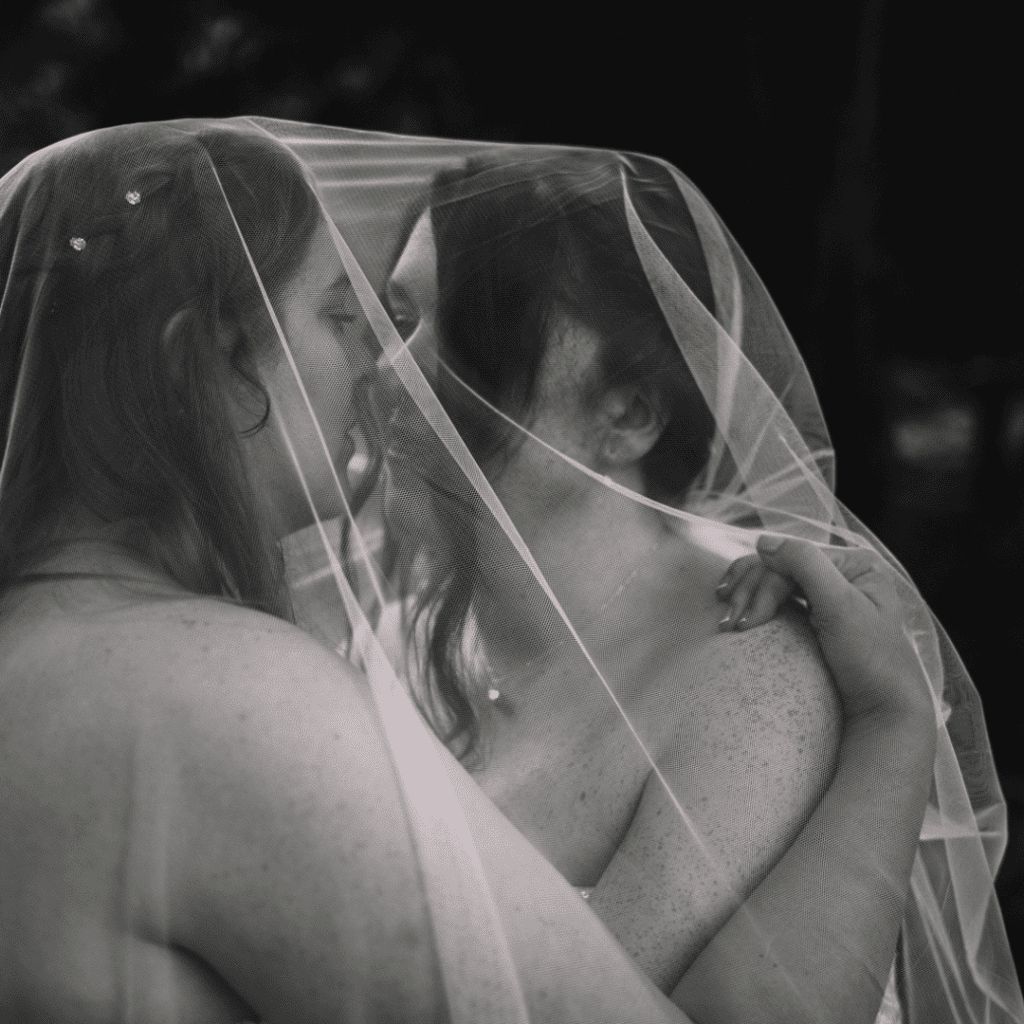 emma and addy wedding royal botanic garden john muir grove