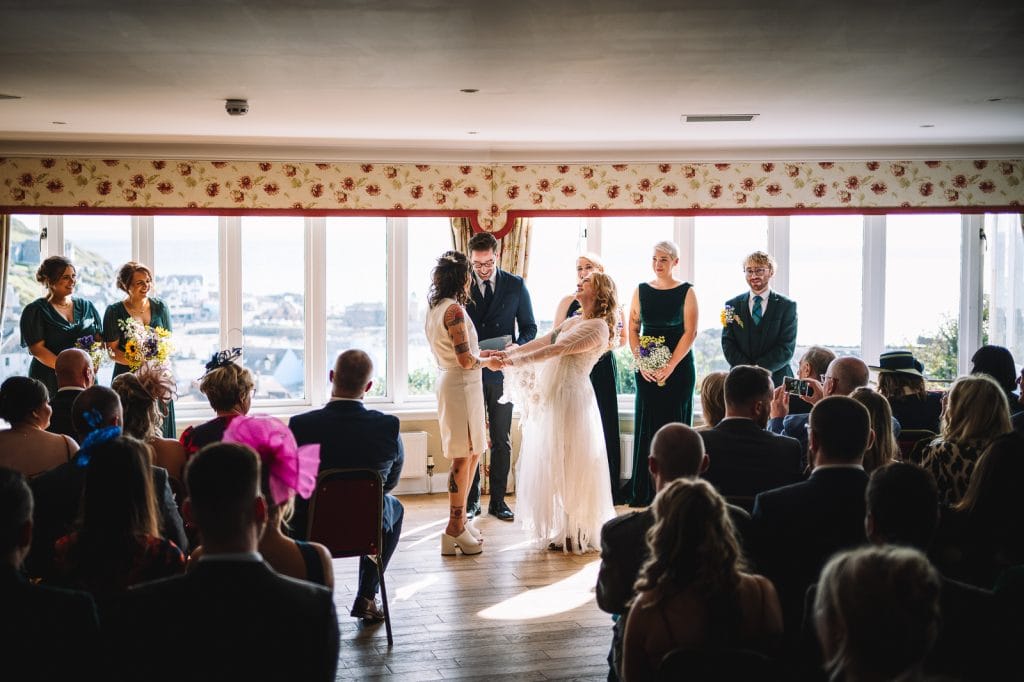 imogen and gillian portpatrick wedding fernhill hotel ayrshire