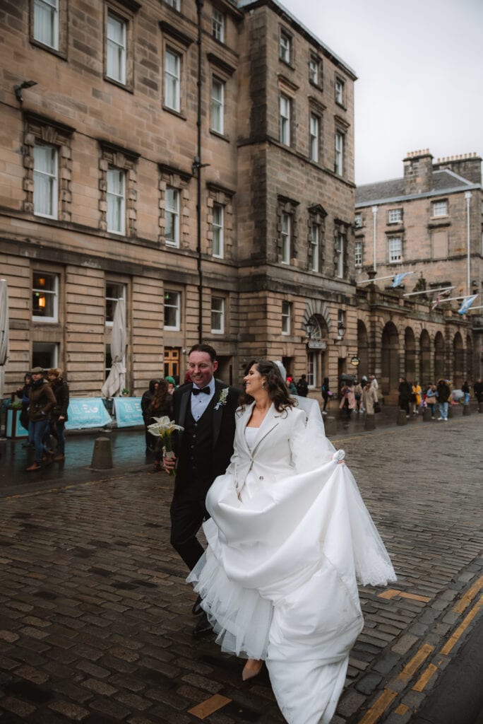 edyta and brian edinburgh royal mile wedding photography