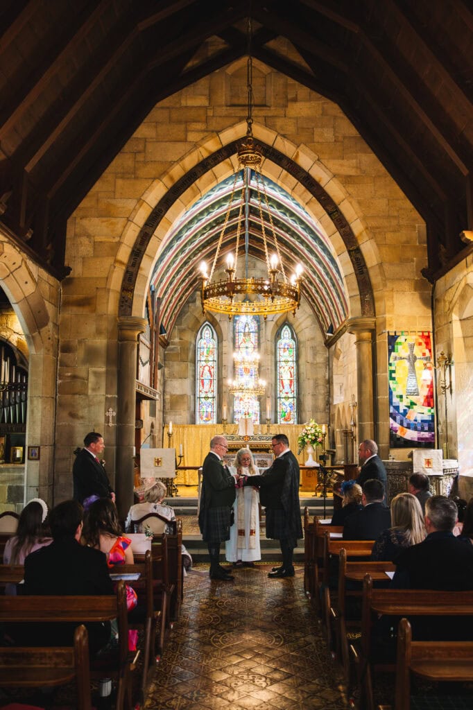 ken and david dalmahoy hotel and country club wedding st marys church