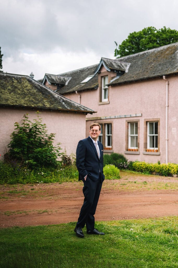 colstoun house wedding scotland helena and jesse