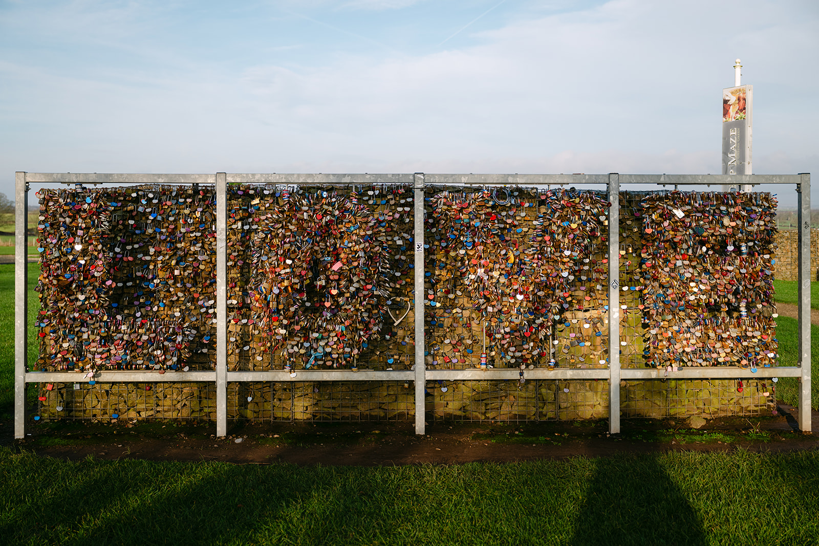 love locks at gretna green