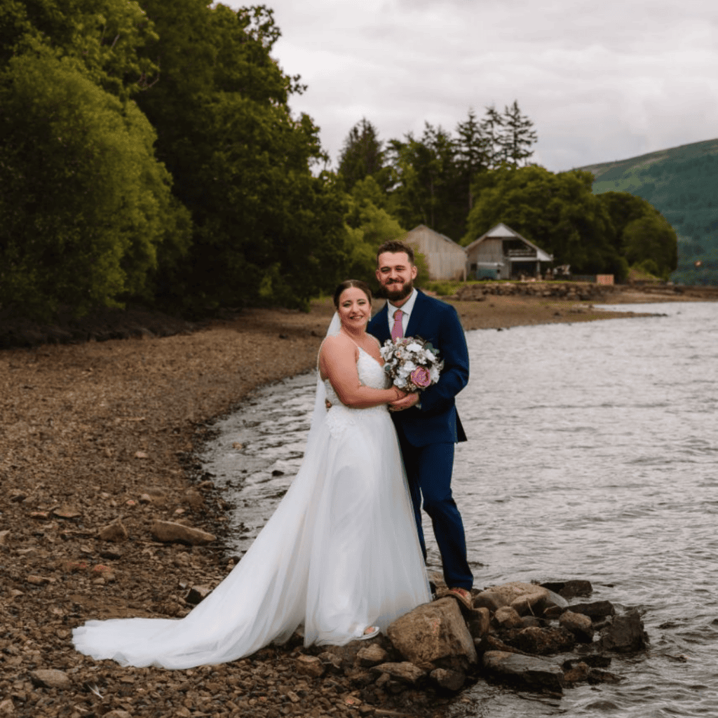 Emma and Dillon's Wedding at Venachar Lochside
