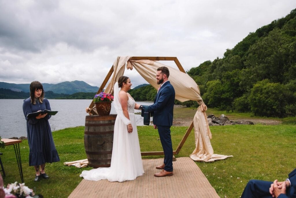 Emma and Dillon's Wedding at Venachar Lochside