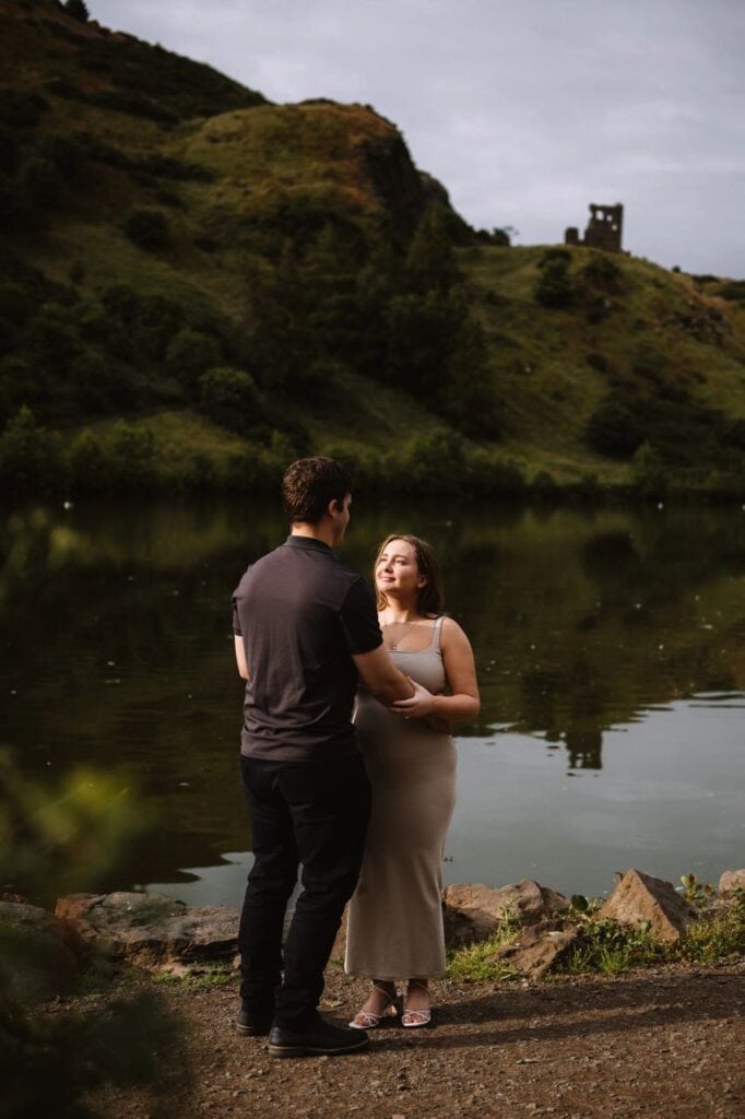 T & B Pregnancy Announcement edinburgh