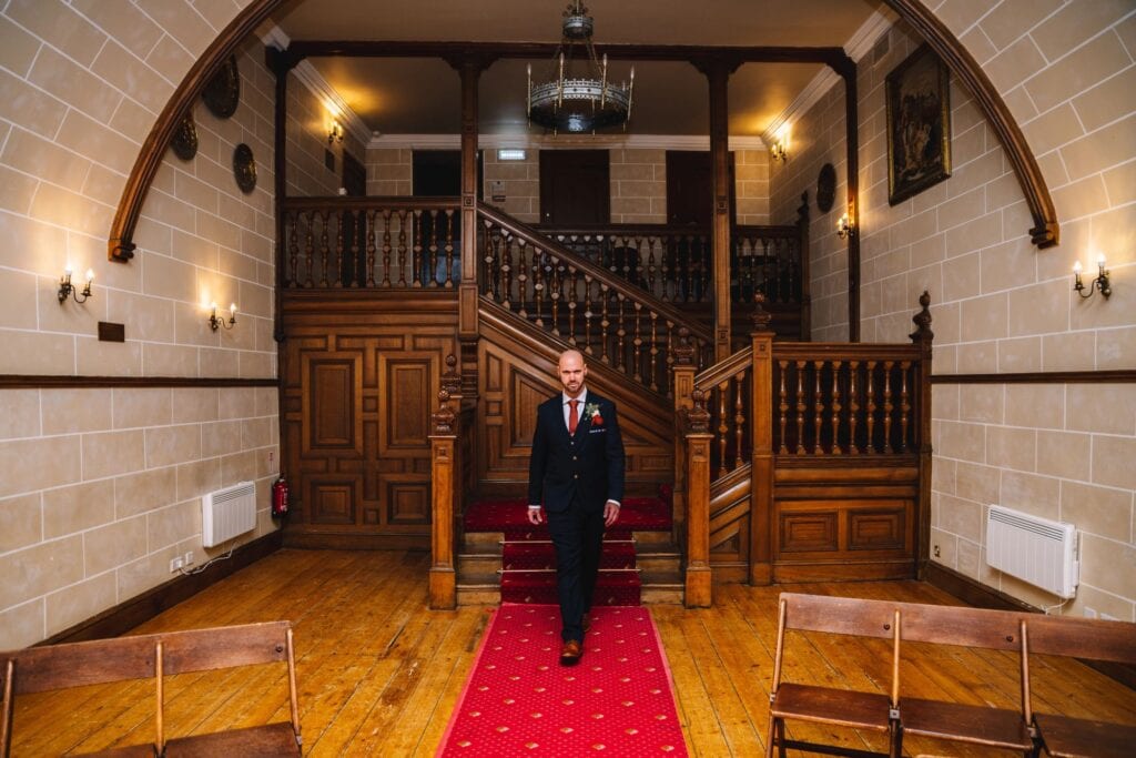 Hannah and Dirk Elopement at Dalhousie Castle