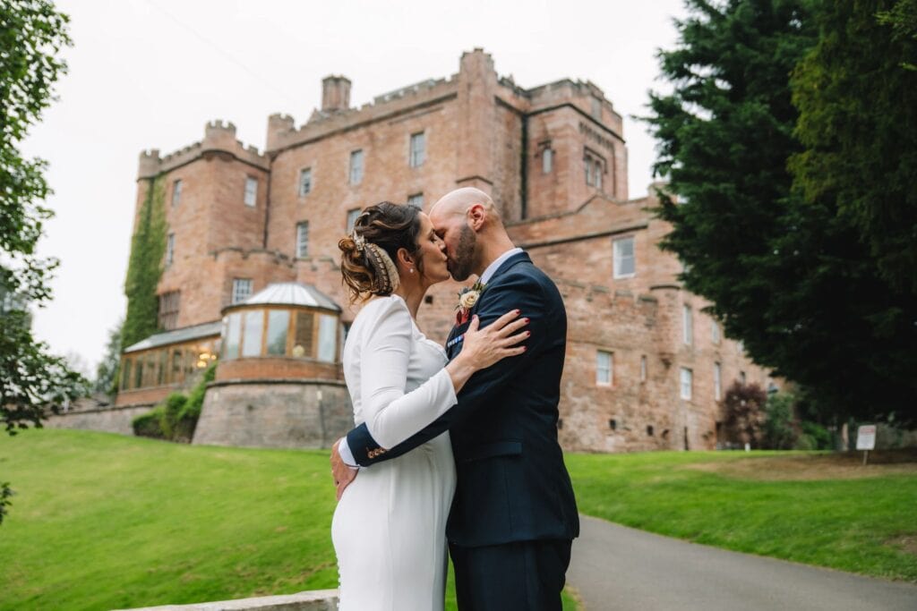 Hannah and Dirk Elopement at Dalhousie Castle