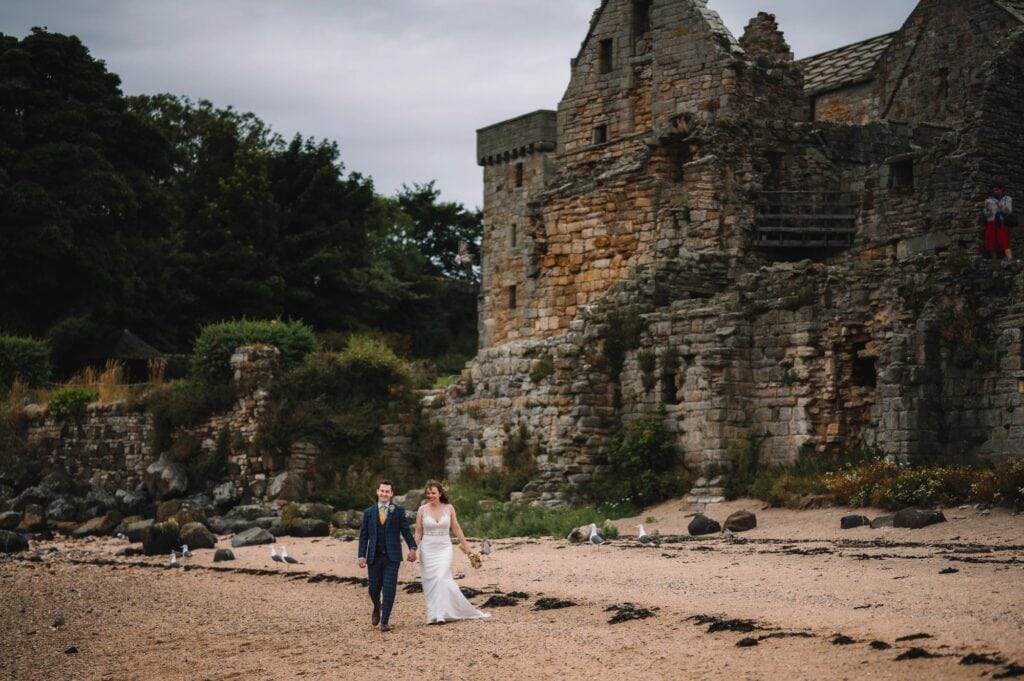 Ali and Barry Wedding at Inchcolm Island