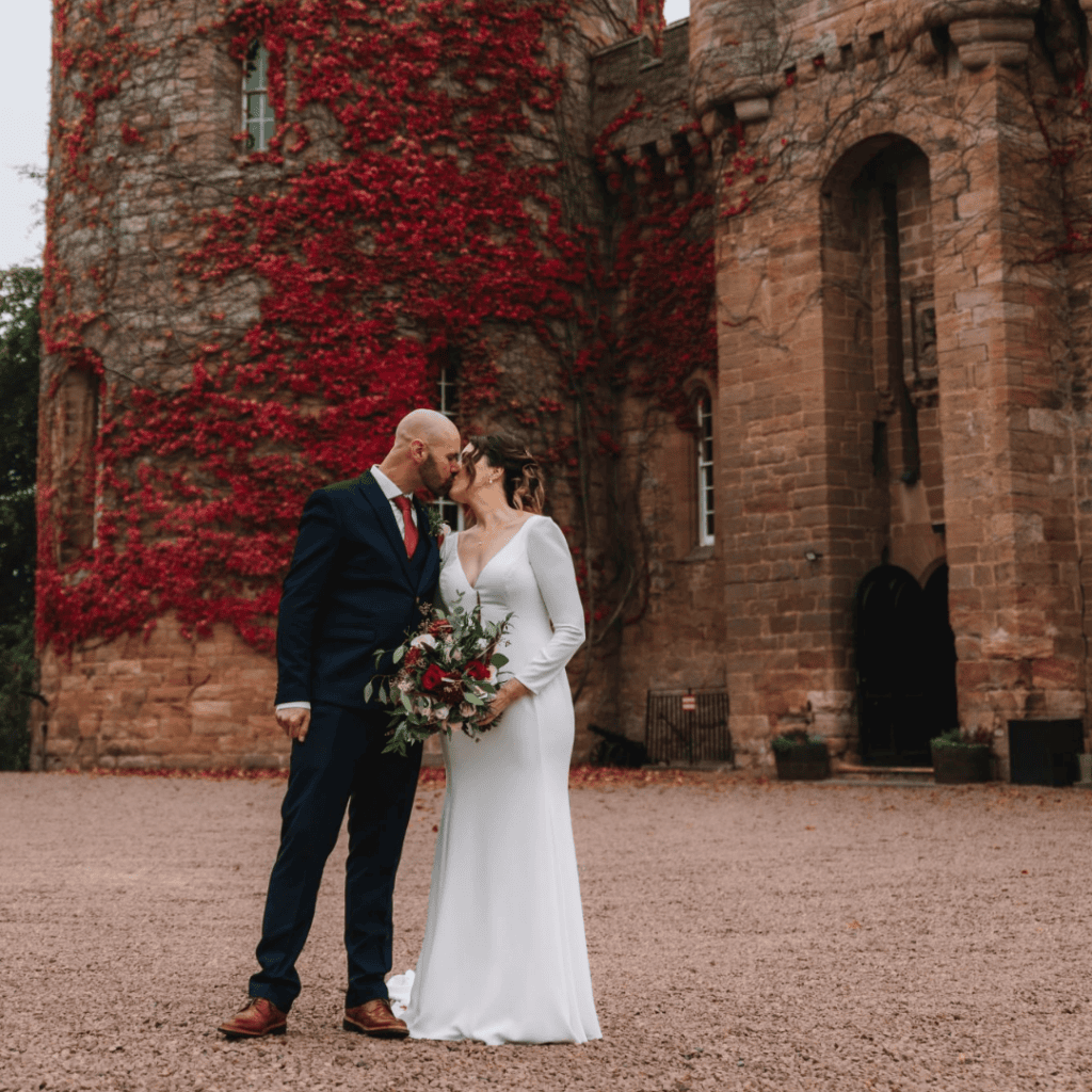 Hannah and Dirk Elopement at Dalhousie Castle