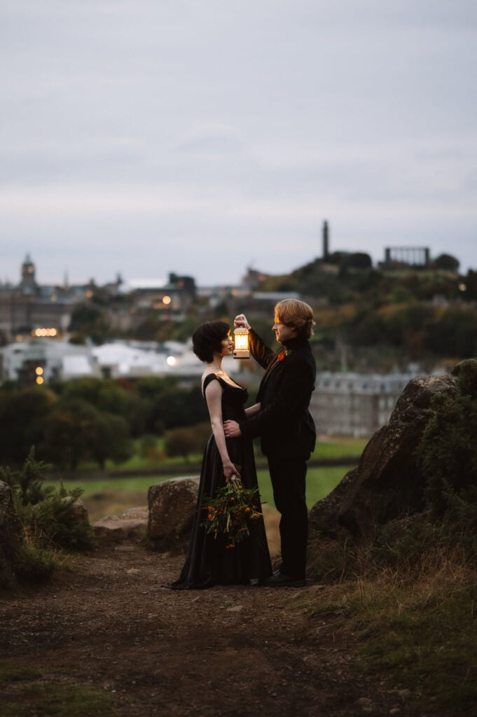 Logan and Shay Edinburgh Elopement