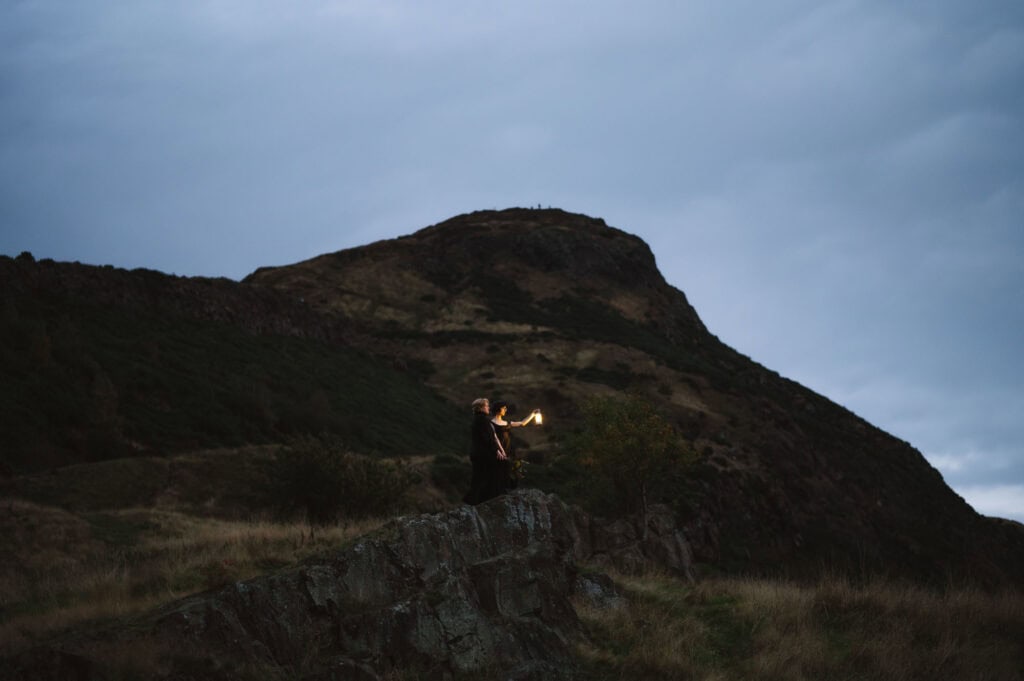 Logan and Shay Edinburgh Elopement