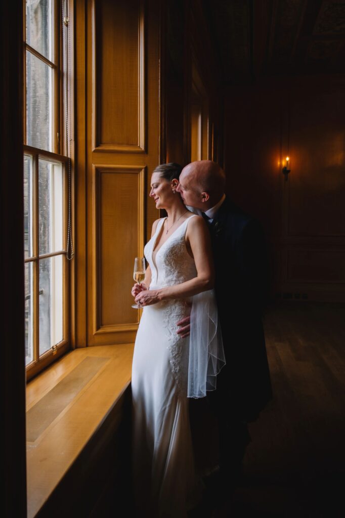 Laura and Andrew at Riddle's Court