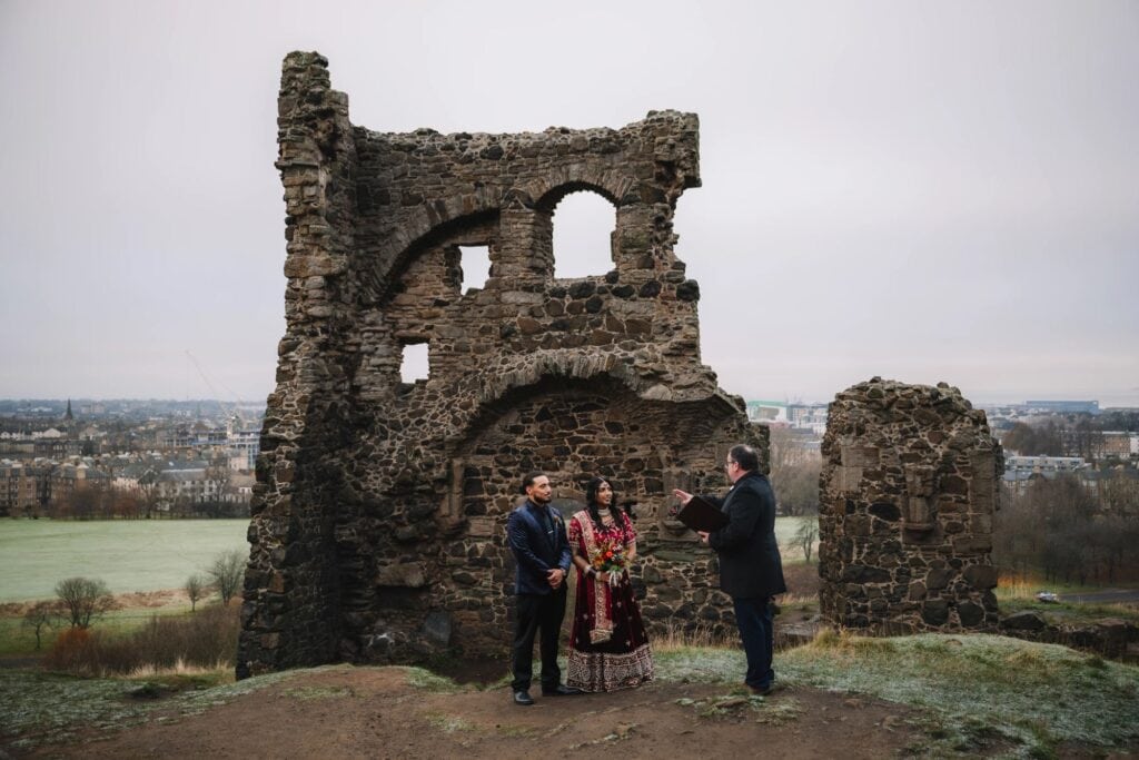 Natasha and Angel - Edinburgh Elopement