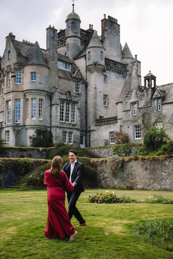 Pepijn and Laura - Proposal at Glen Estate in the Scottish Borders