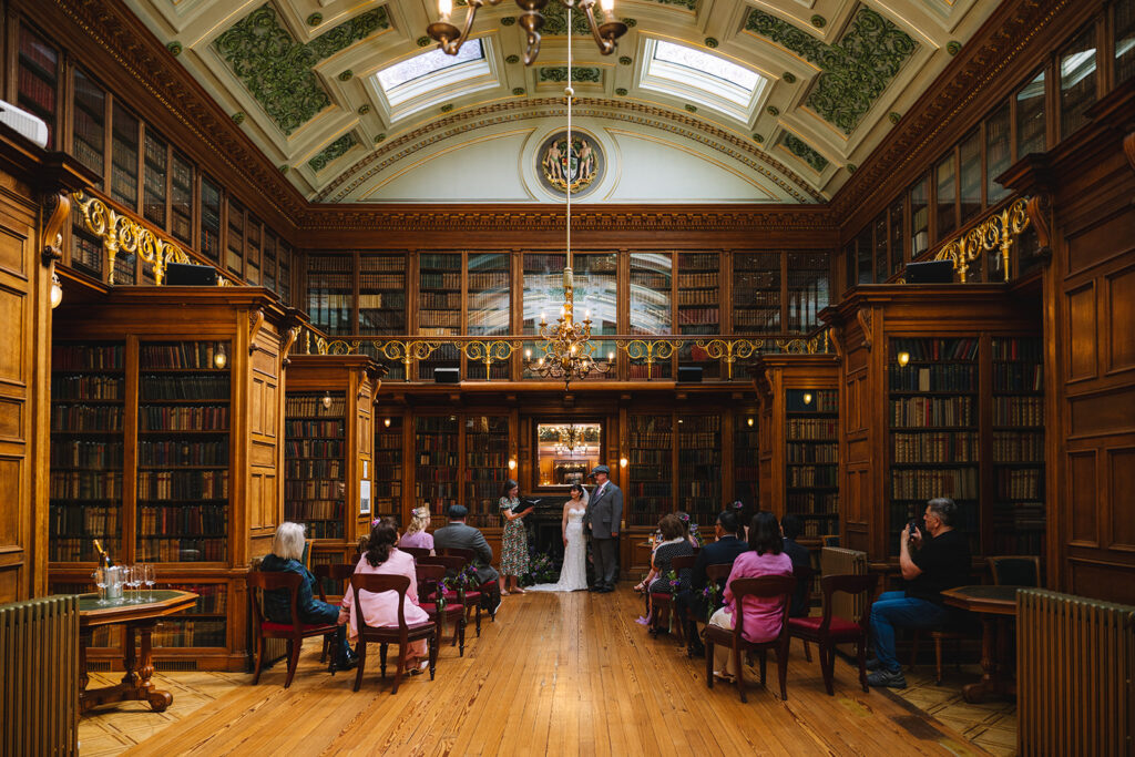 Krissee and Brent - Elopement at the Royal College of Physicians in Edinburgh