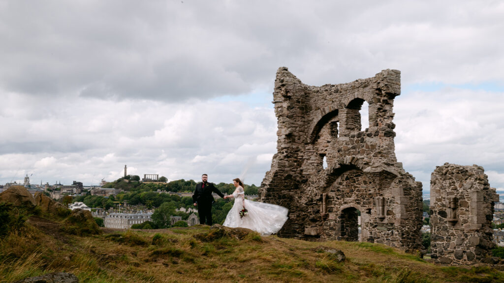Kelsey and Johnny - Edinburgh Elopement