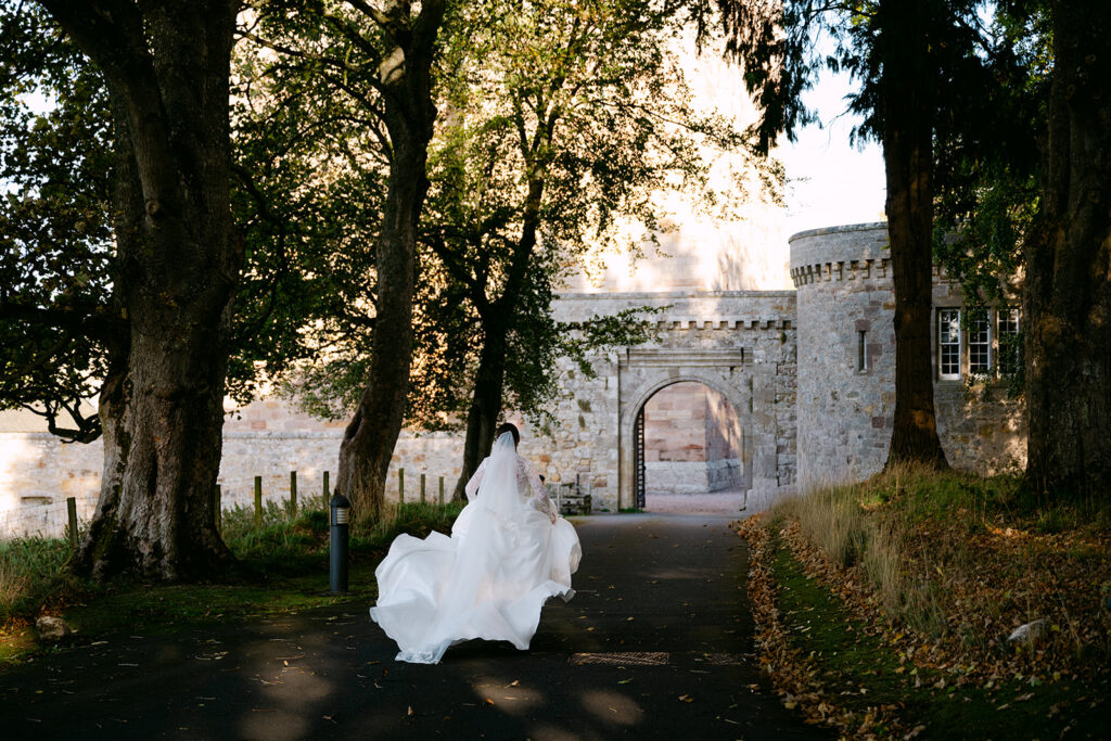 M & D at Borthwick Castle