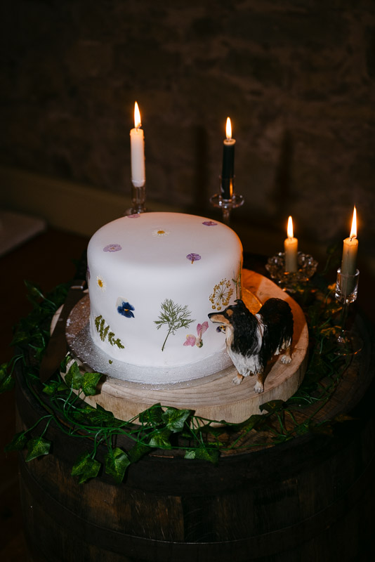 cake at kirknewton house stables