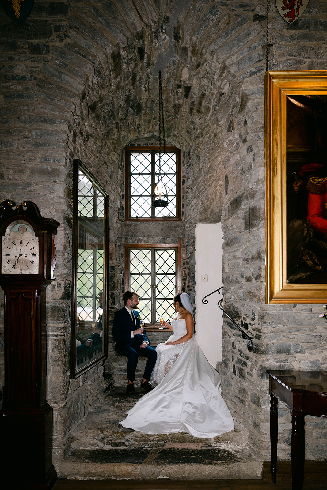 Ra'na and David eilean donan castle wedding
