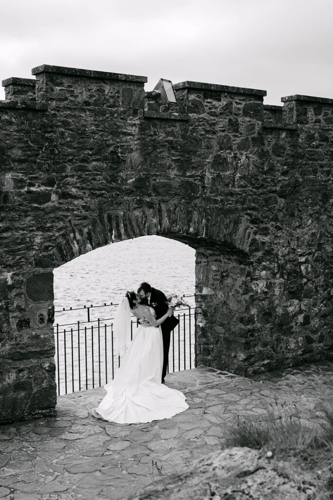 Ra'na and David eilean donan castle wedding
